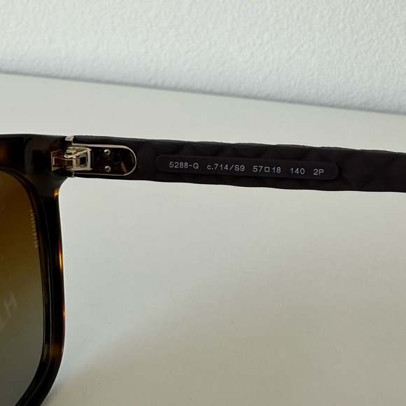 Chanel Brown Polarized Sunglasses (Model 5288-Q) - Picture 6 of 6